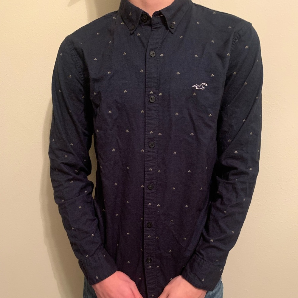 Men’s xsmall Hollister button up dress shirt